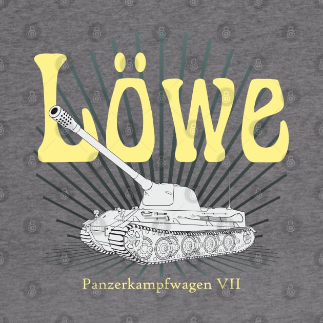 German heavy tank Pz.kpfw. VII Löwe by FAawRay